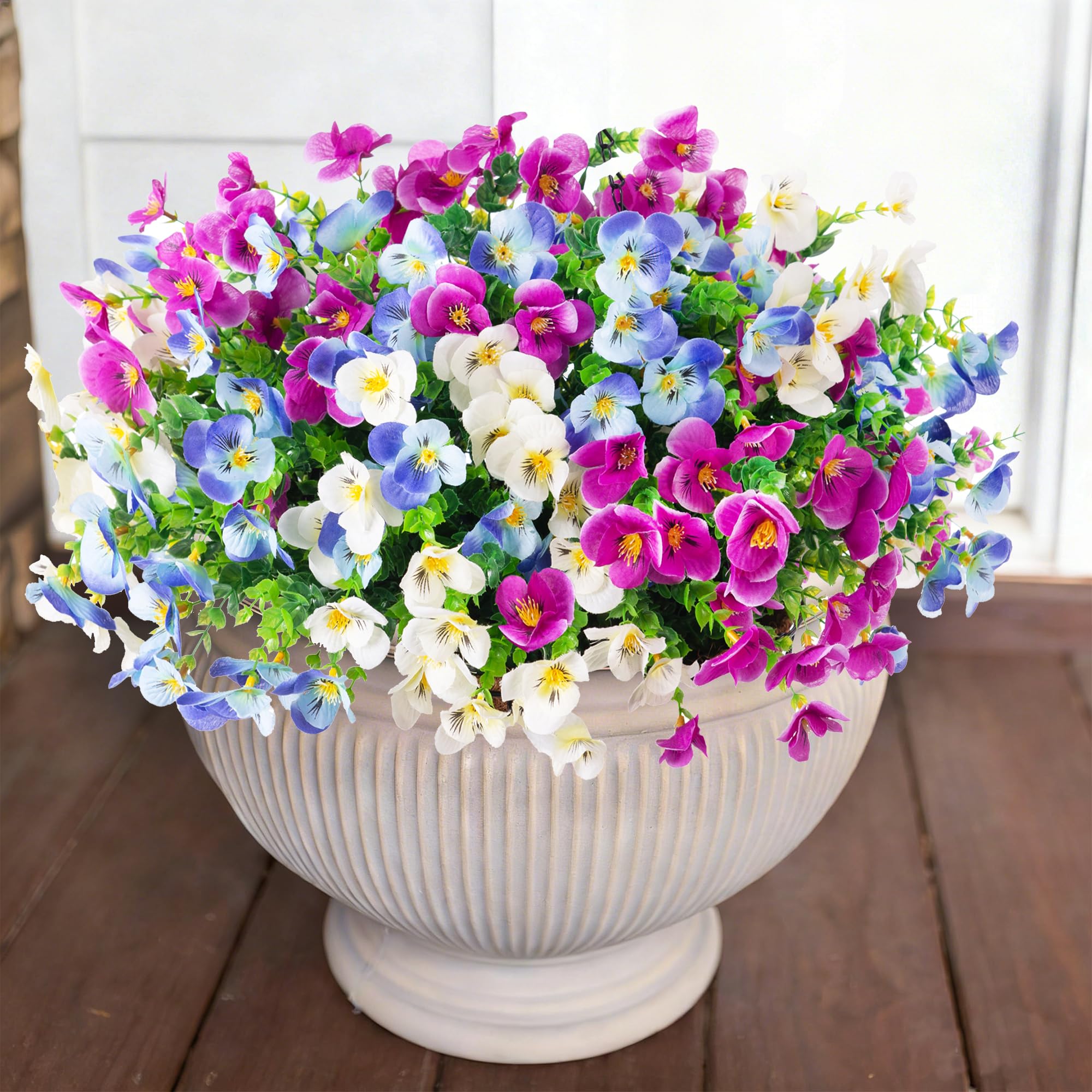 Ivydale 12 Bundles Silk Pansies