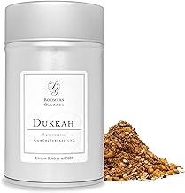 Boomers Gourmet - Dukkah I Dukka I Ducca - Ägyptische Gewürzmischung - Gewürzdose 11,5 cm - 120 g
