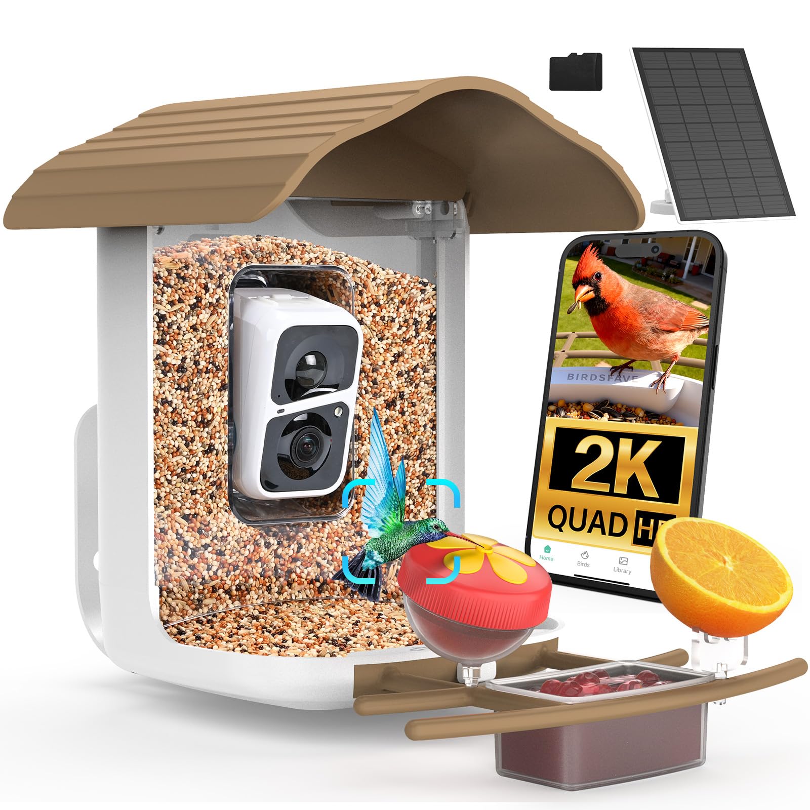 birdsnap Smart Bird Feeder with Camera