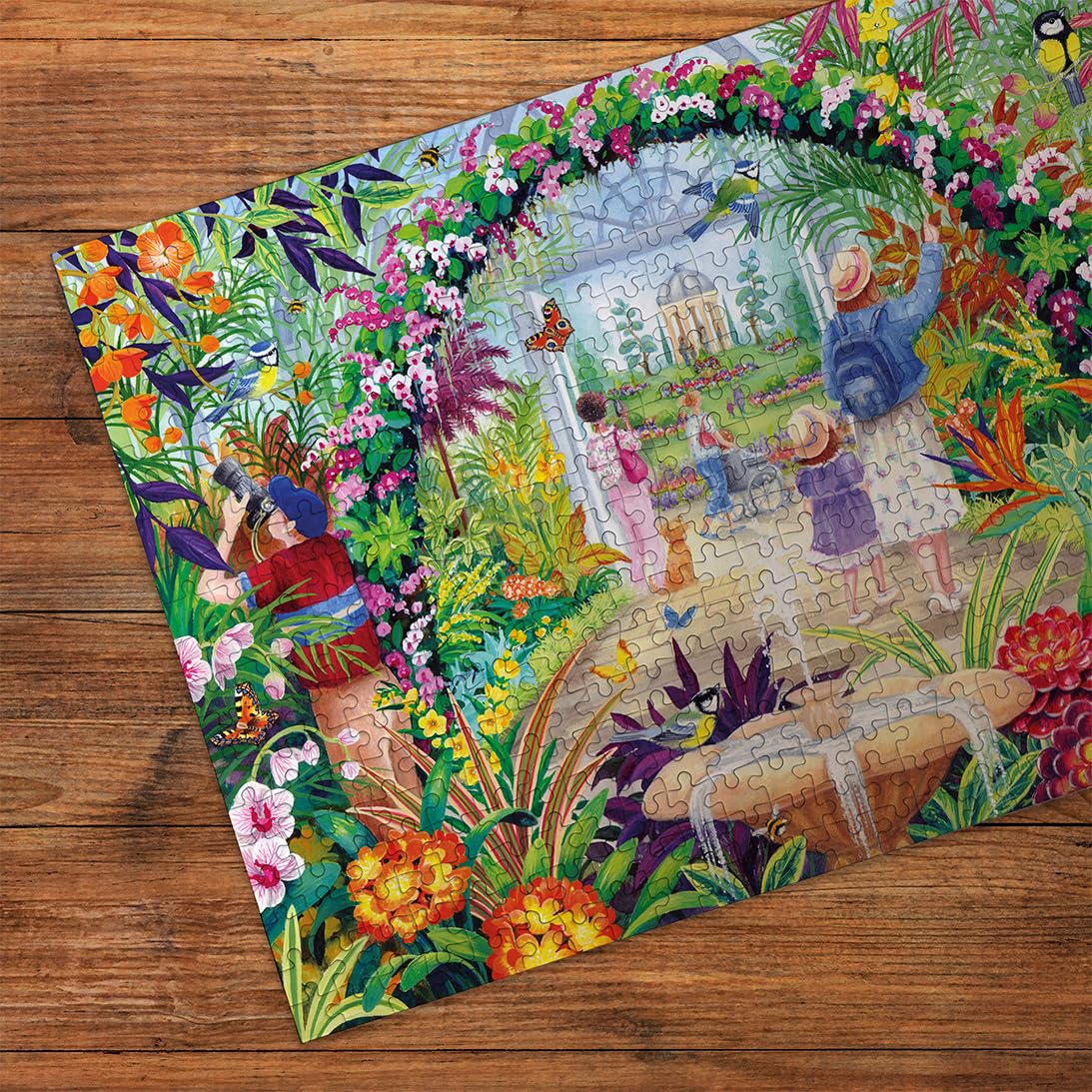Gibsons Botanical Bloom 500 piece jigsaw puzzle for adults B Corp, 48 cm x 34 cm - Image 3