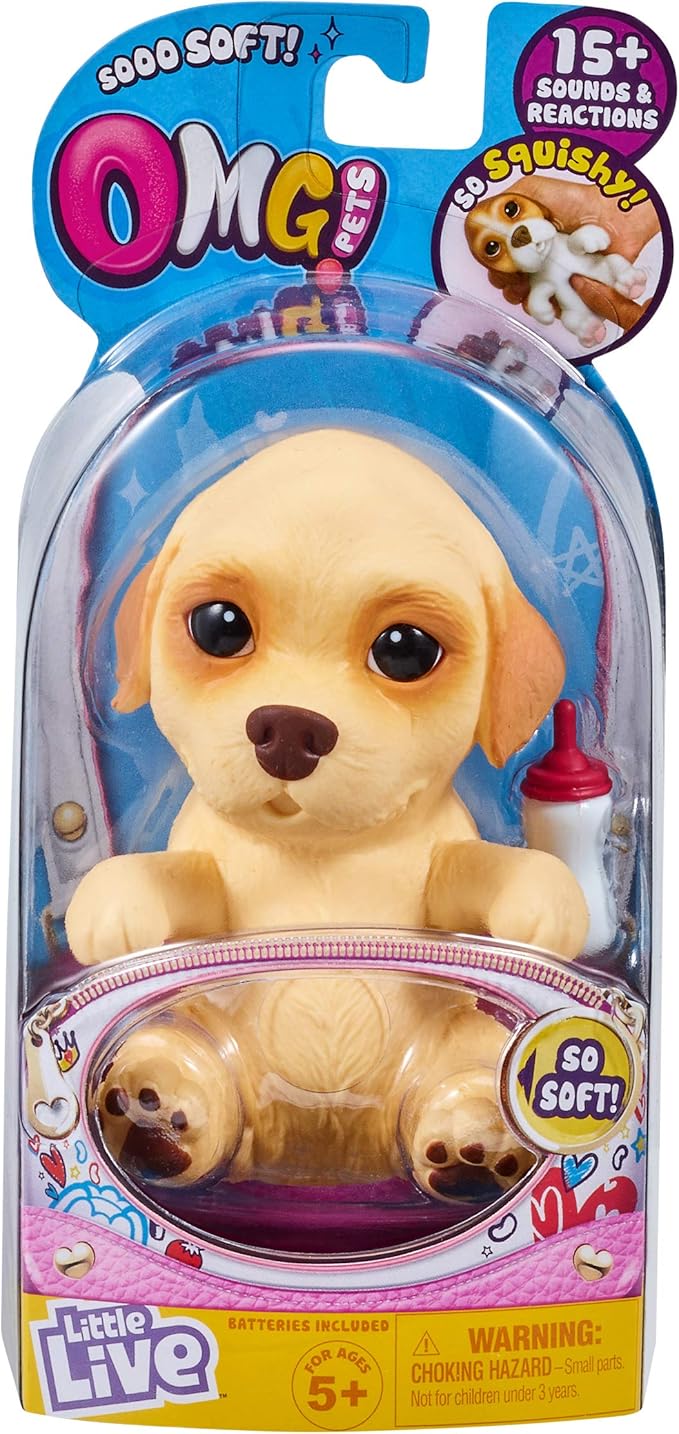Little Live Pets 28920 OMG Pets LABBIE, NoColour : Amazon.co.uk: Toys ...