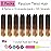 Passion Twist Hair 12 Inch 8 Packs Water Wave Crochet Hair Curly Braiding Hair For Butterfly Locs Long Bohe Crochet Braids (12 Inch (Pack of 8), 1B/30/27)