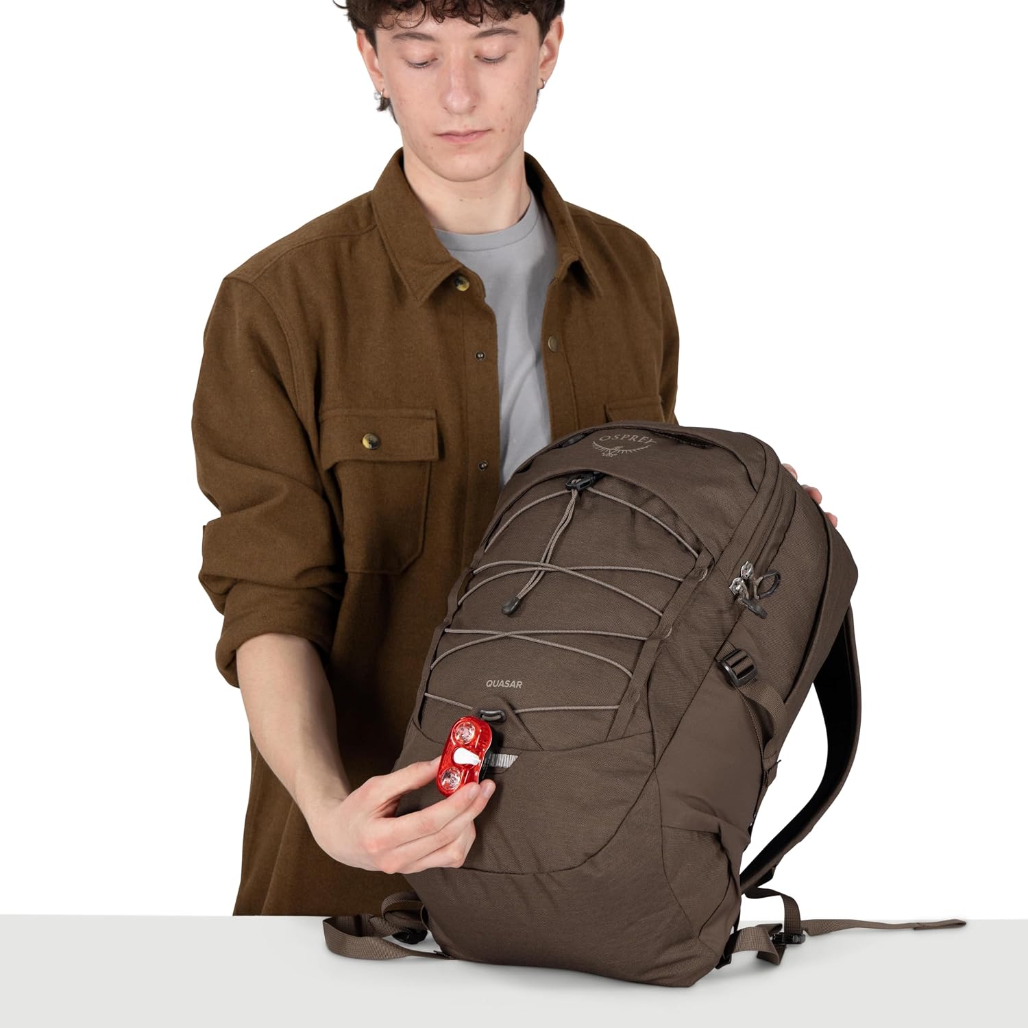 Osprey Quasar Driftshade Truffle, Brown OS
