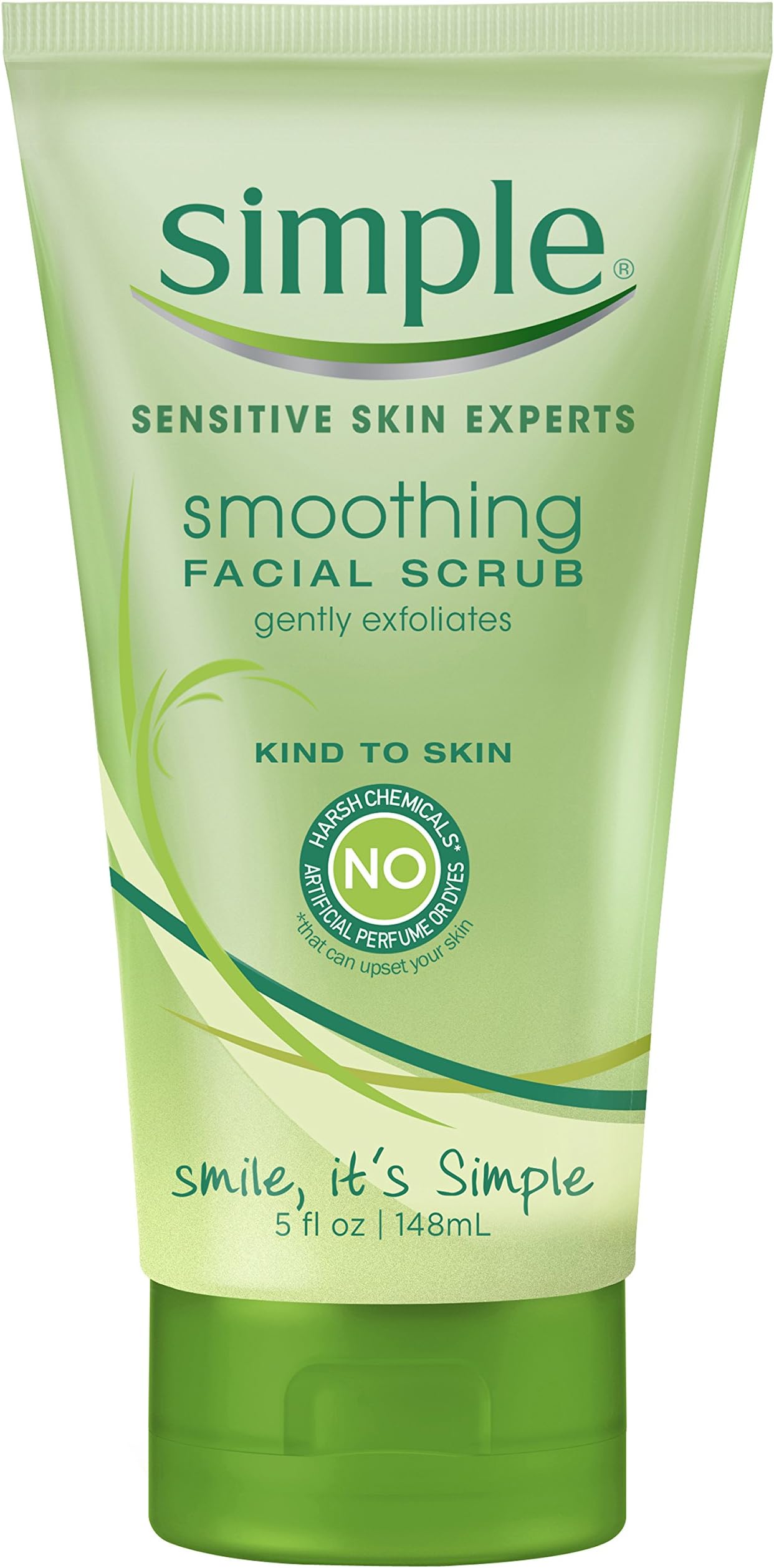 Simple Kind to Skin Facial Scrub, Smoothing, 5.0 Ounce