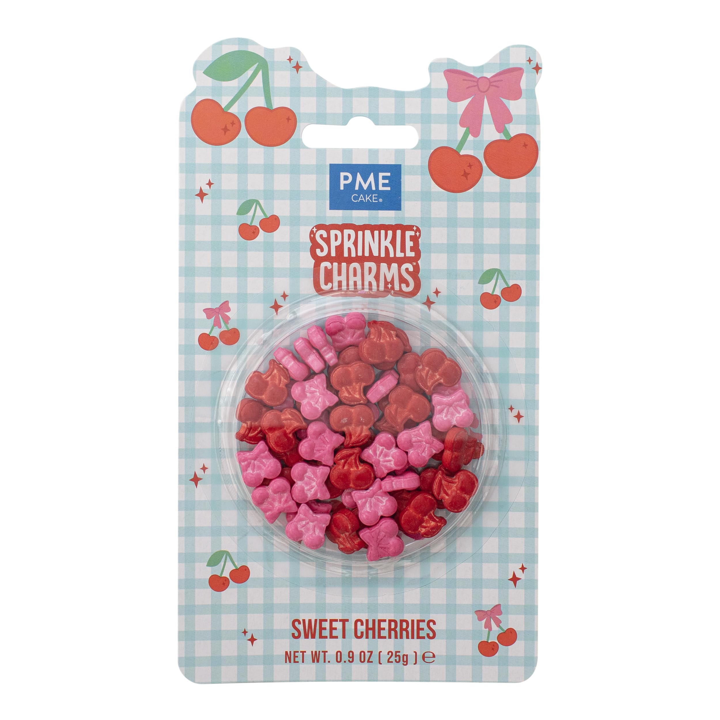 PME Cake Sweet Cherries Sprinkle Charms (25g / 0.9oz)