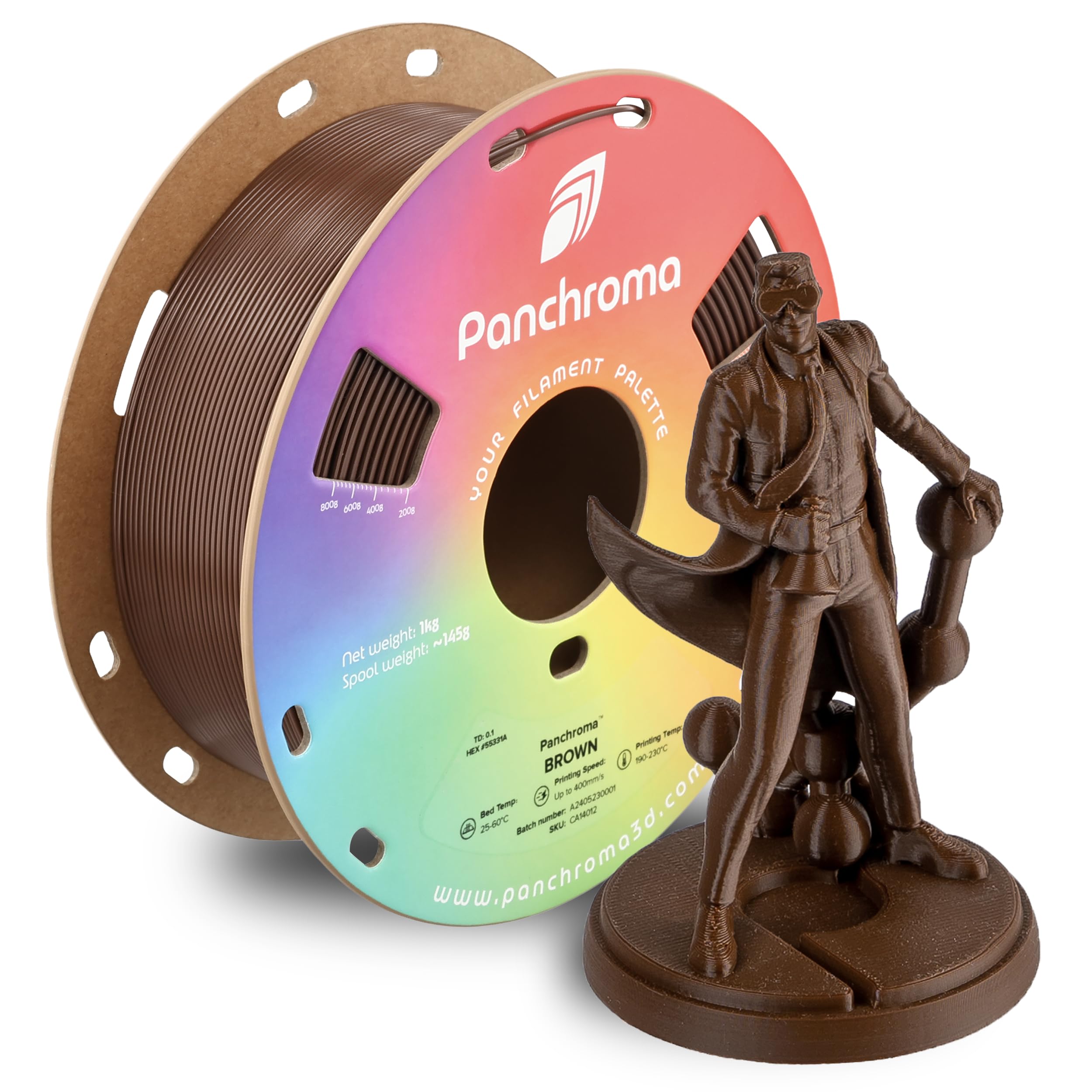 Amazon.com: Polymaker Panchroma CoPE 3D Printer Filament, Brown 3D