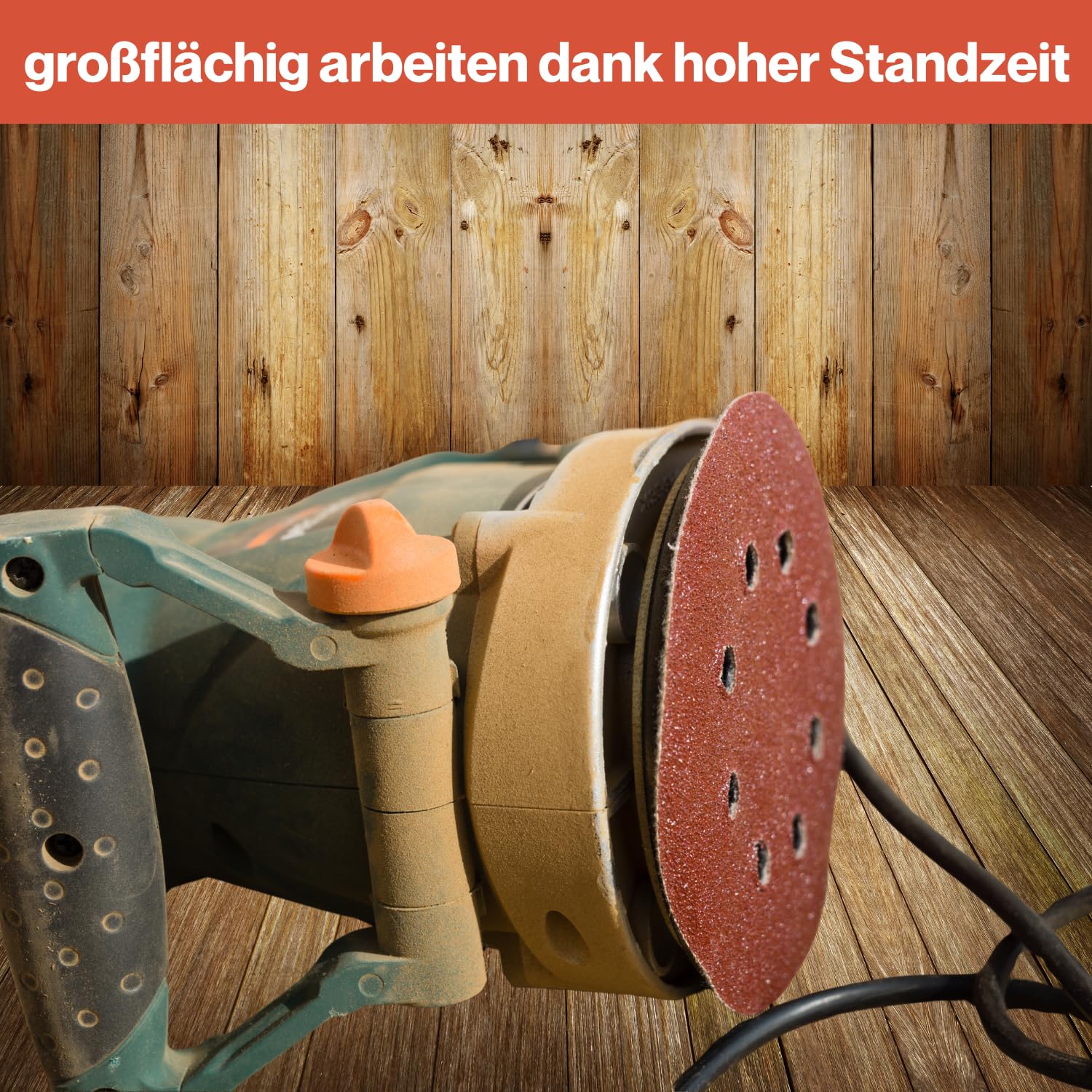 4er-Set Runde Schleifscheiben 115 Mm – Schleifpapier Für Exzenterschleifer, Multimaster & Co. – Schleifpad-Ersatz Für Präzises Schleifen In Ecken & An Kanten