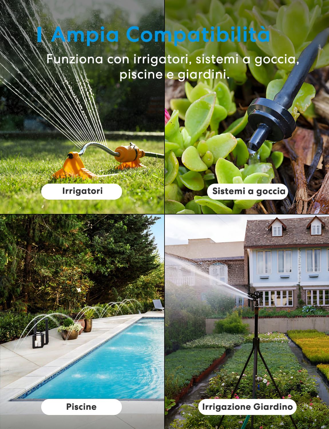 Meross Centralina Irrigazione WiFi (2 PCS) con Hub