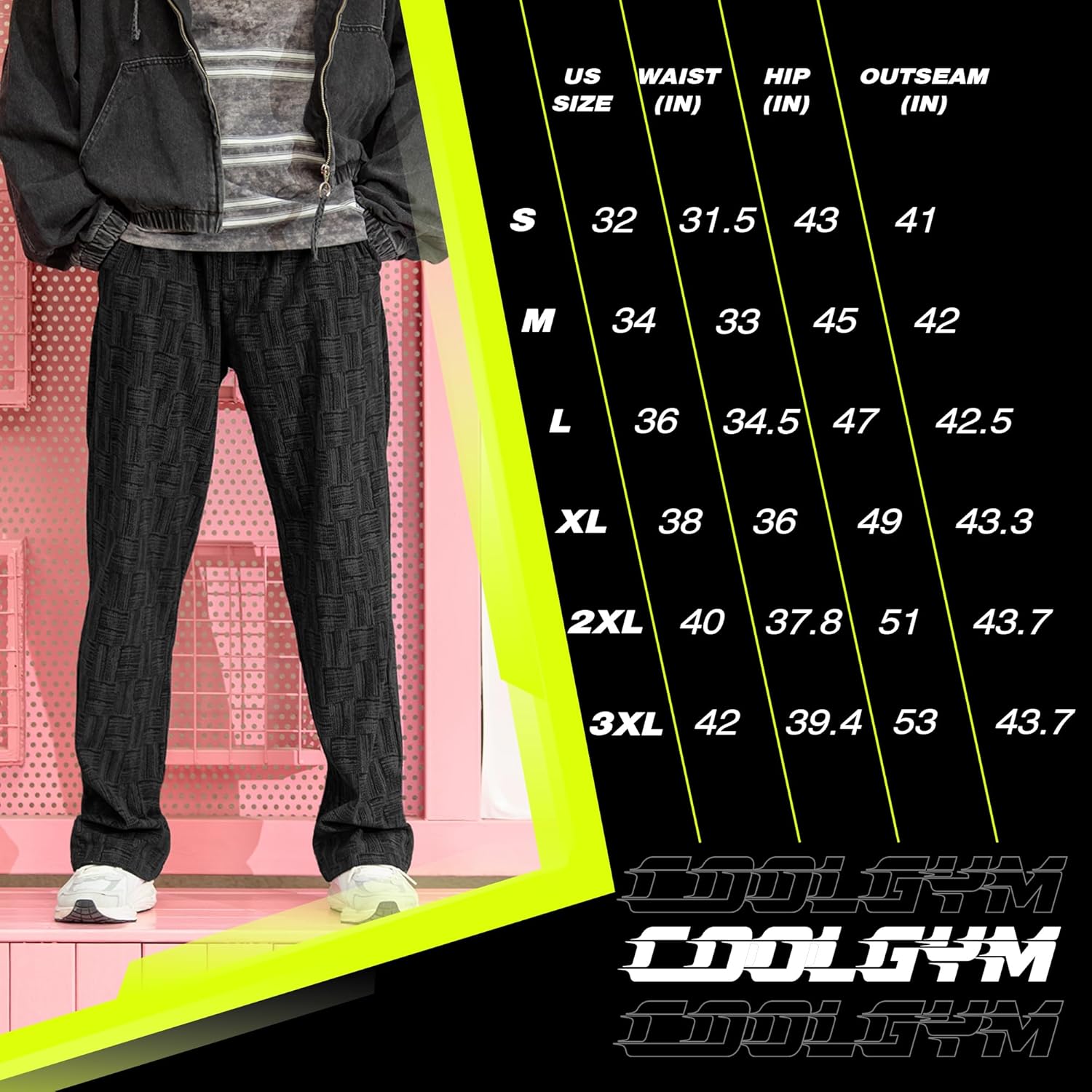 Mens Corduroy Casual Pants Warm Straight Leg Loose Fit with Pockets Drawstring Elastic Waist Vintage Sweatpants Baggy - Image 6
