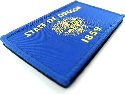 Miniatura 3 de Overdecor Parche de bandera de Nevada - Parches militares tácticos - Cierre de velcro, paquete de 2