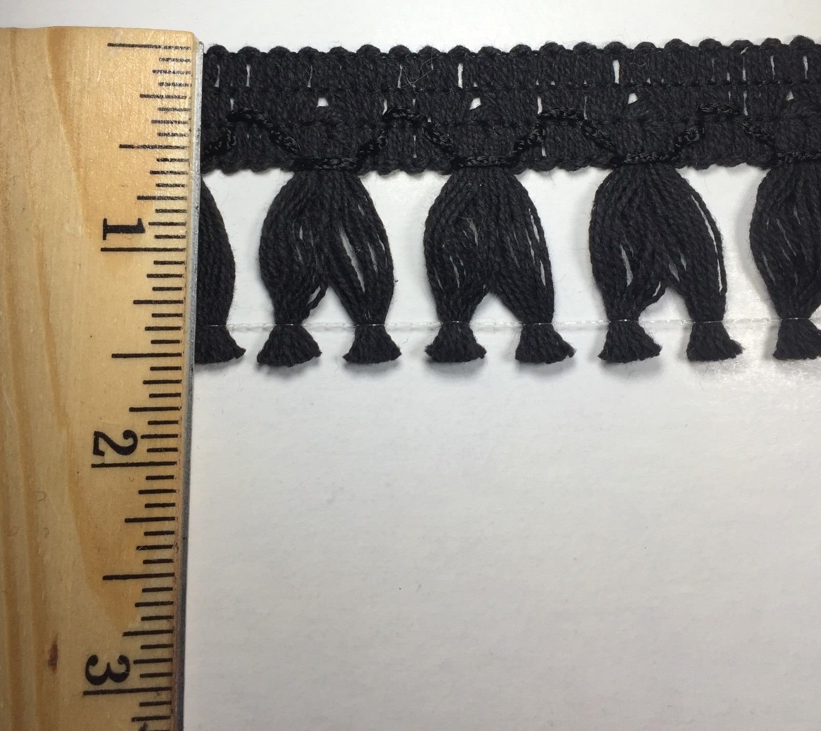 Simplicity Navy Blue 28mm (15mm Bauble) Pom Pom Trim - per metre