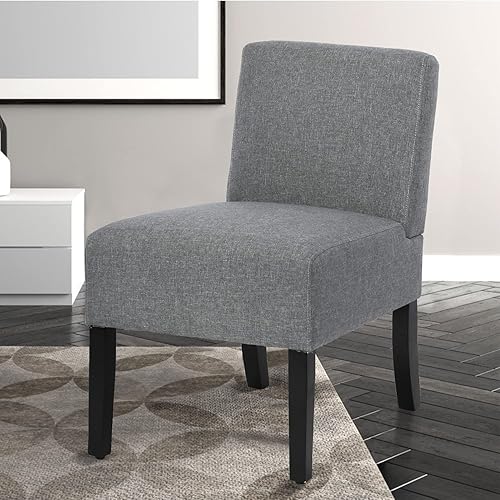 Silla decorativa sin brazos, silla de sala de estar, silla pequeña para dormitorio, sillas decorativas para sala de estar, oficina, pequeña silla disponible en Yaxa Colombia