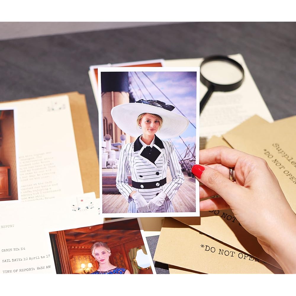 Titanic Unsolved Murder Mystery Case File Game Jordan Ubuy