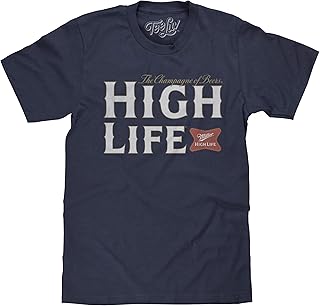 vintage miller high life baseball shirt
