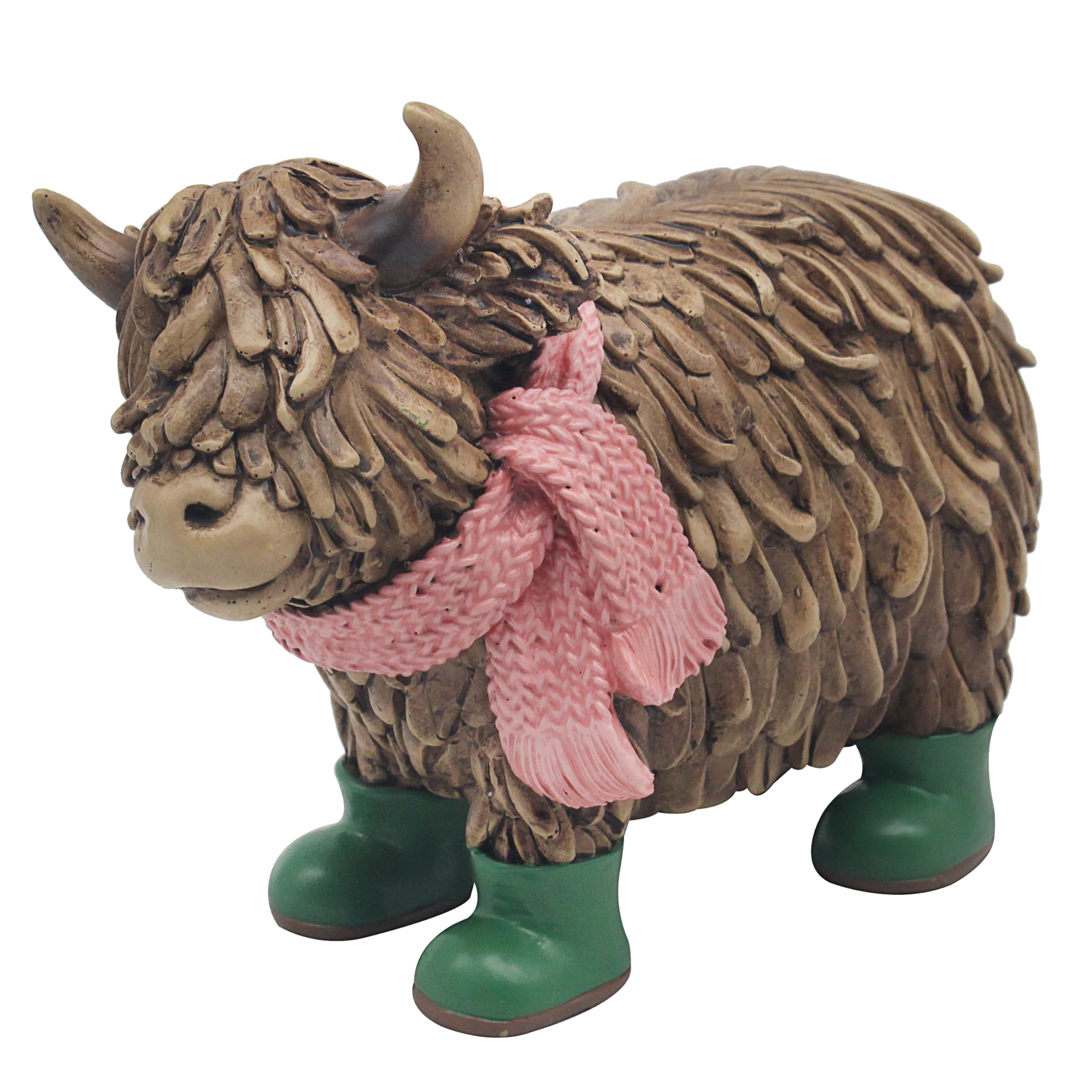 Hughie Highland Cow Wellies Leonardo Collection
