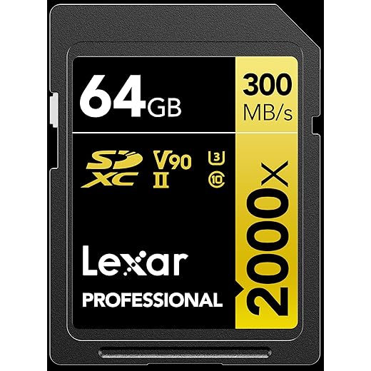 Lexar Professional 2000x SDXC Card 64GB