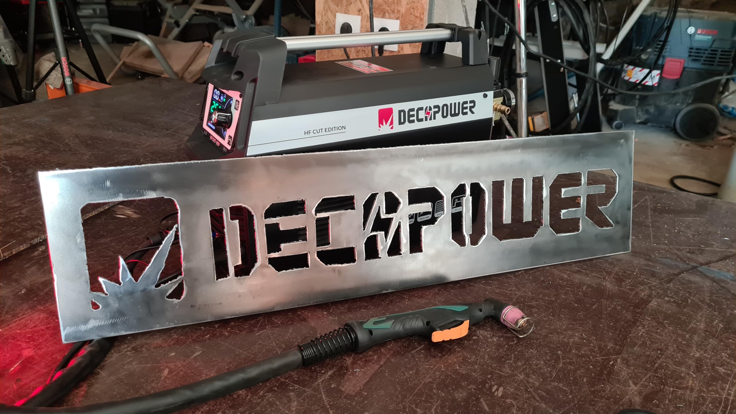 Taglierina Al Plasma CUT-50P 50Amps 220V - Taglio Fino A 20mm Con Avvio Ad Arco Pilota HF - Foto 6