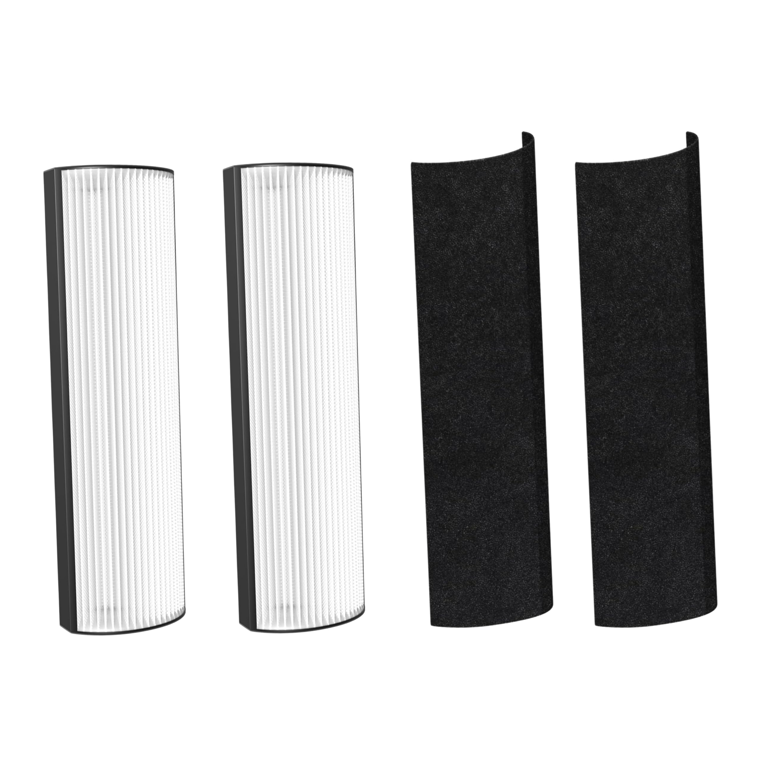 Nispira 2-in-1 True HEPA Replacement Filter PETWRFIL For Pure Enrichment PureZone Elite 4-IN-1 Tower Air Purifier PEAIRTWR. 2 Packs