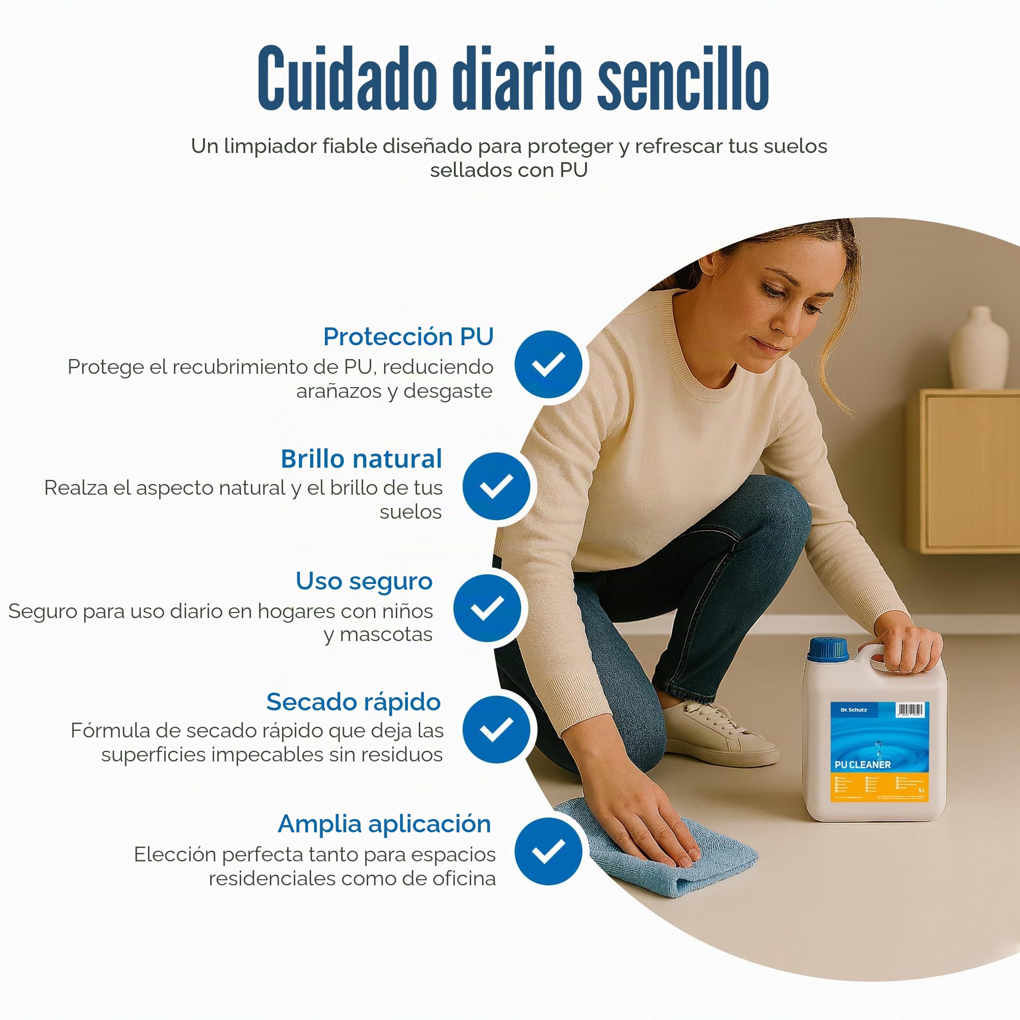 Dr. Schutz - Limpiador de poliuretano. 5 l