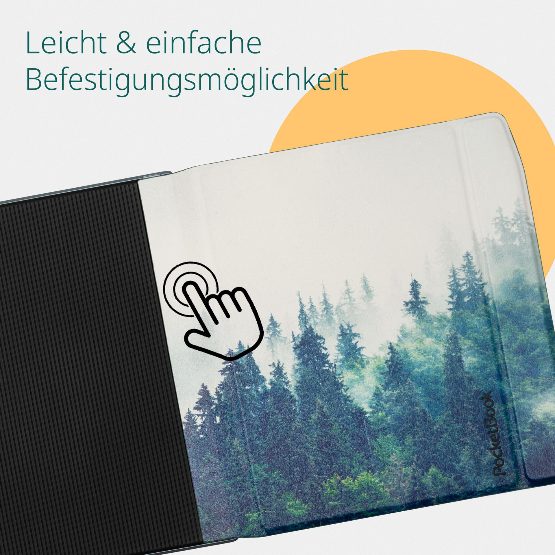 PocketBook Flip Cover - Mighty Forest Print 7"