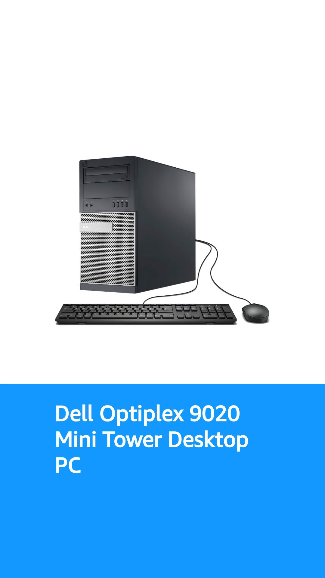 Dell Optiplex 9020 Mini Tower Desktop PC, Intel Core i7-4770-3.4