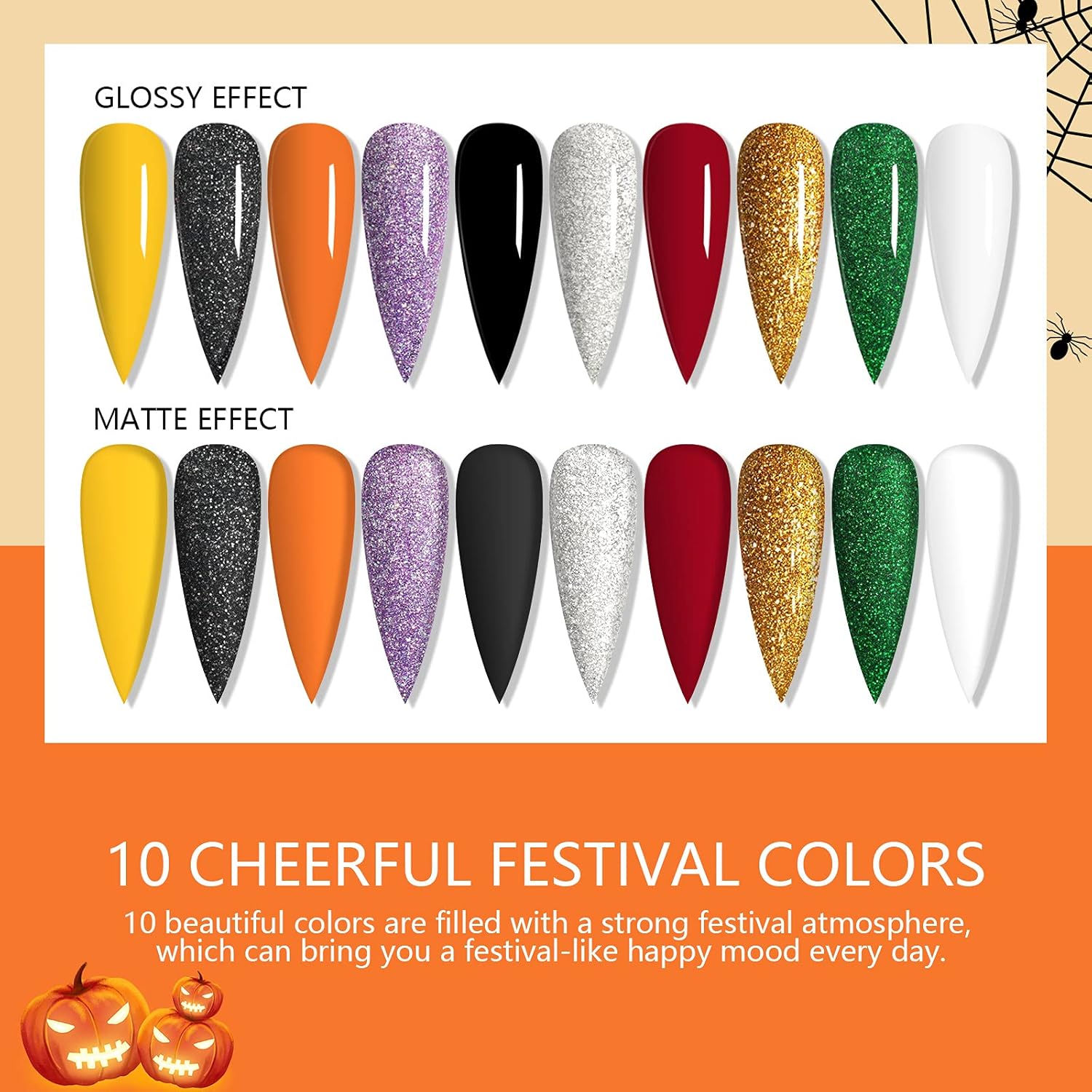 Saviland Acrylic Powder Set - Glow in The Dark Acrylic Nail Powder 10 Neon Colors Professional Polymer Powder for Acrylic Nails Extension DIY Nail Manicure : Beauty & Personal Care