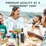 M.G. Pappas Extra Virgin Olive Oil, High Polyphenol EVOO - Cold Pressed & Unfiltered Greek Olive Oil - Over 500mg/kg Polyphenols with High Hydroxytyrosol - Award-Winning Organic Quality - 12.7oz