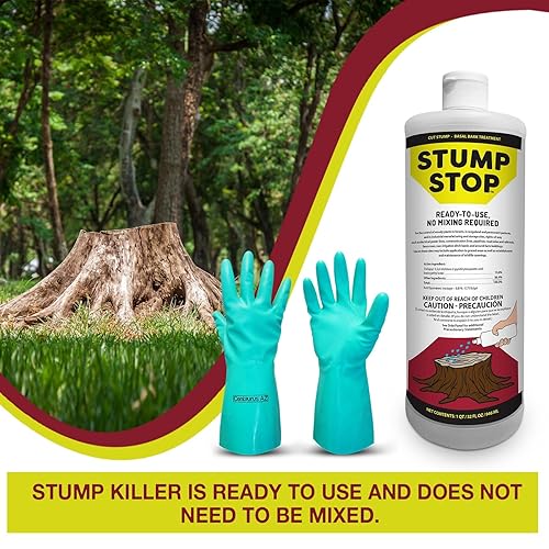Miniatura 4 de Stump Stop listo para usar, eliminador de tocones herbicida para árboles, mata hiedra venenosa y roble venenoso, cuidado perfecto del césped,
