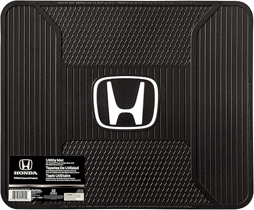 Miniatura 4 de Plasticolor 008825ZX4 Compatible con Honda Civic 4 piezas delanteras y traseras Logo'd Alfombrillas