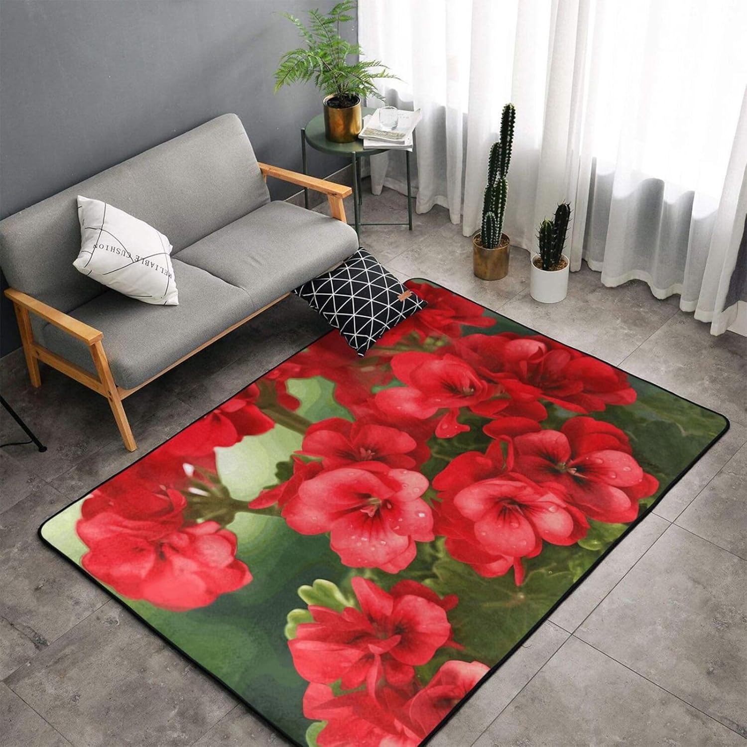 Area Rug Non-Slip Floor Mats Rusty Steampunk Clock Rugs for Living Room Doormat Vintage Living Room Rug Floor Carpet Washable Rugs for Bedroom Dining Home Decor Large Carpet 60x39 in