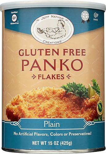 Jeff Nathan Creations Chef Gourmet Panko Plain Sin gluten 15 onzas