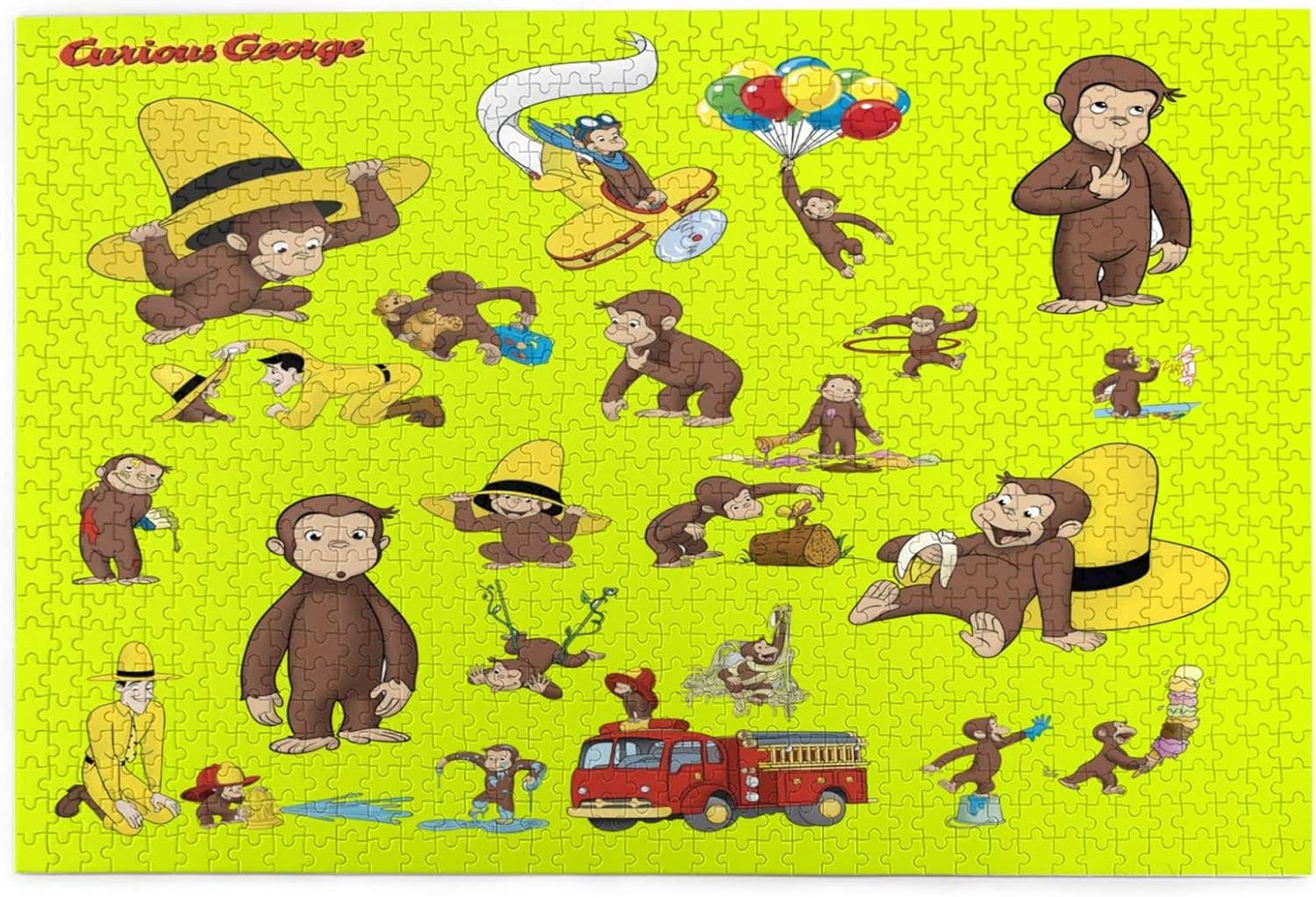 おさるのジョージ 1000ピース ジグソーアニメーションヒストリー 子供 在校生 高校生 誕生日 プレゼント 大人 入荷予定