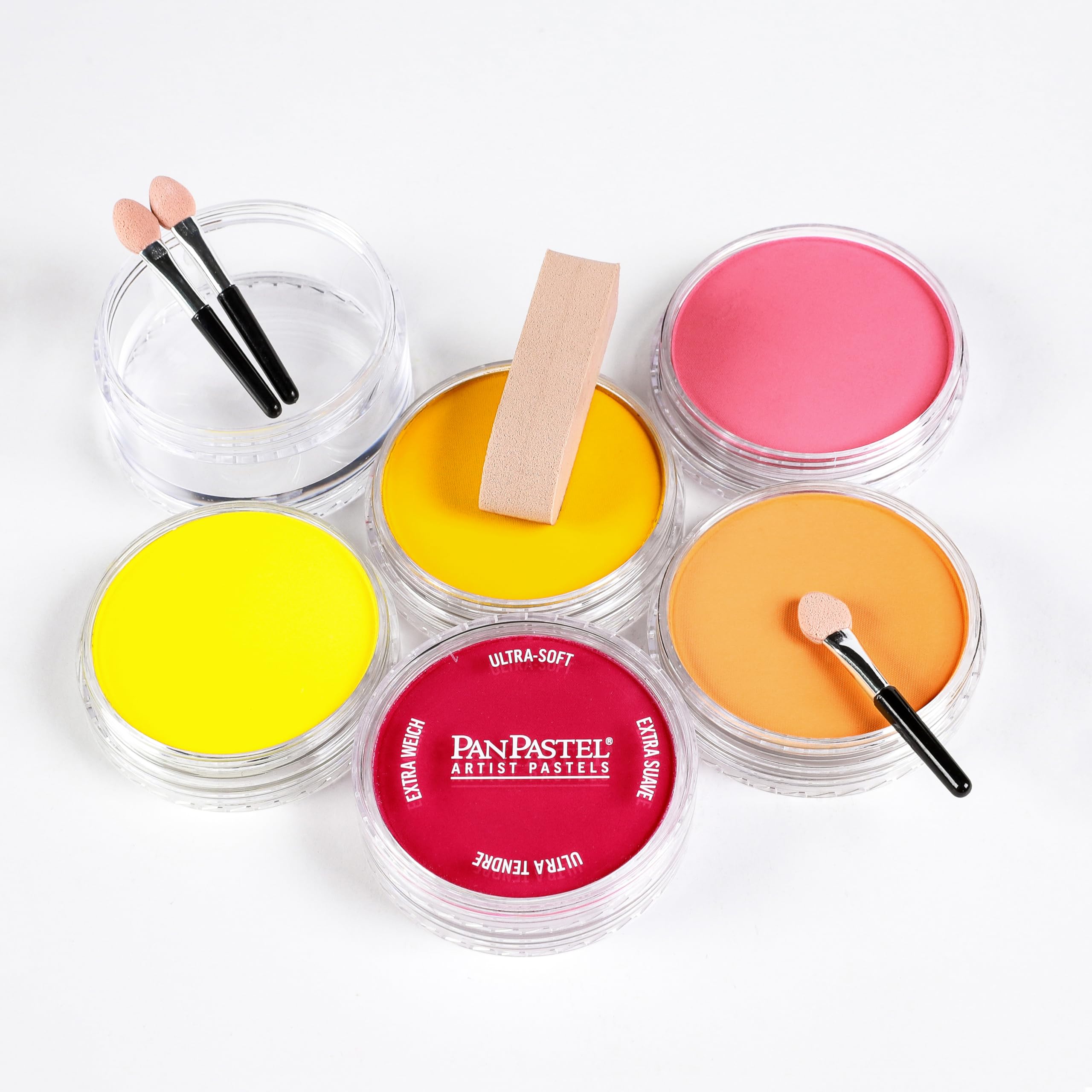 PanPastel Zestaw suchych pasteli Bright Warm - 5 kolorów