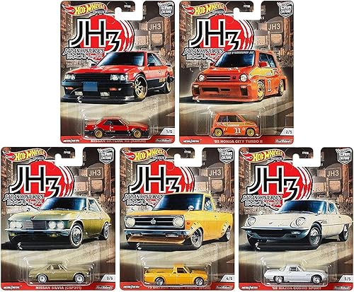 Hot Wheels Premium 2020 Car Culture Japan Historics 3 - Juego de 5