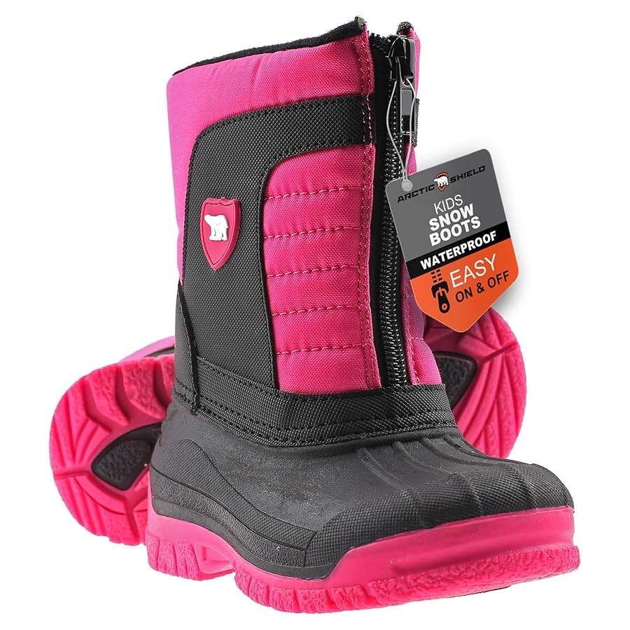 Girls Winter Boots Size Harvest Land Kids Snow Boots Girls