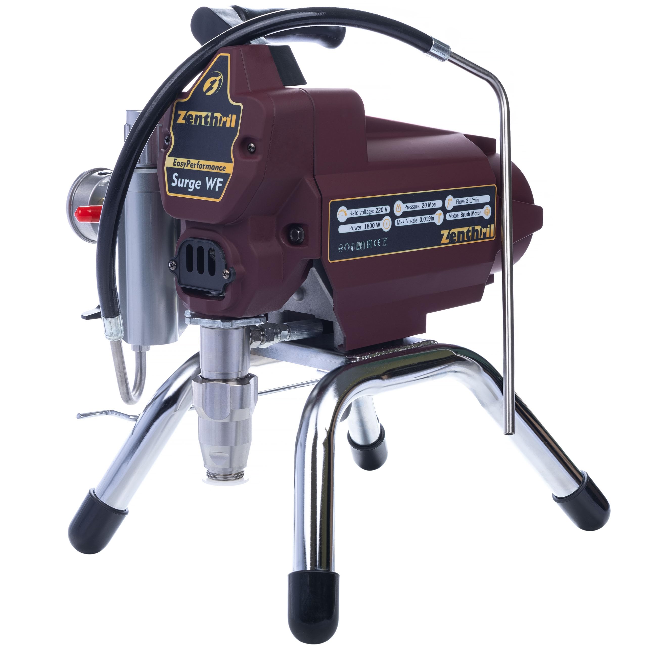 Agregat malarski Zenthril Surge WF, 1800W 20Mpa 0,019", 2L/min, seria EasyPerformance