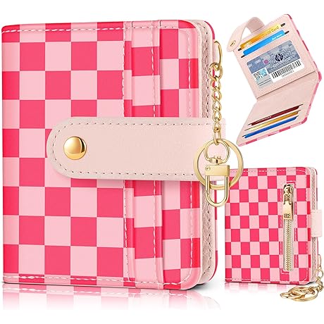 Preppy Plaid Wallet for the Fashion-Forward Woman