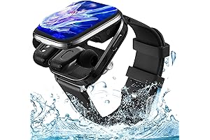 2 in 1 Smart Watch with Built in Wireless Earbuds