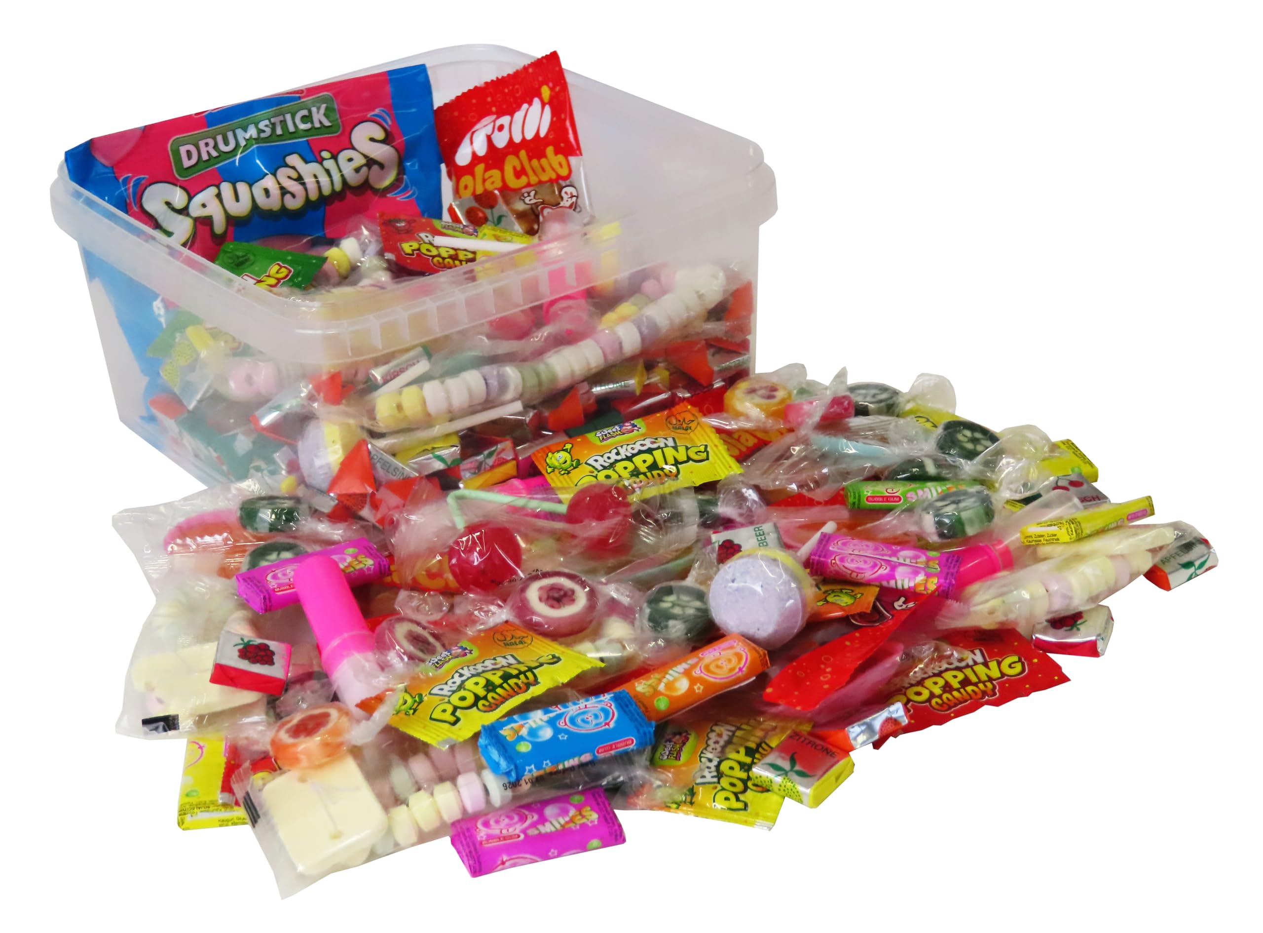 Boîte Spéciale avec Bonbon Rétro et Confiserie Classique - Idéales pour Bonbon Halloween et Fêtes d'Anniversaire 1kg