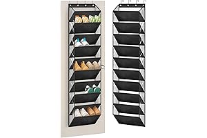 AOODA 10 Tier Door Hanging Shoe Organizer