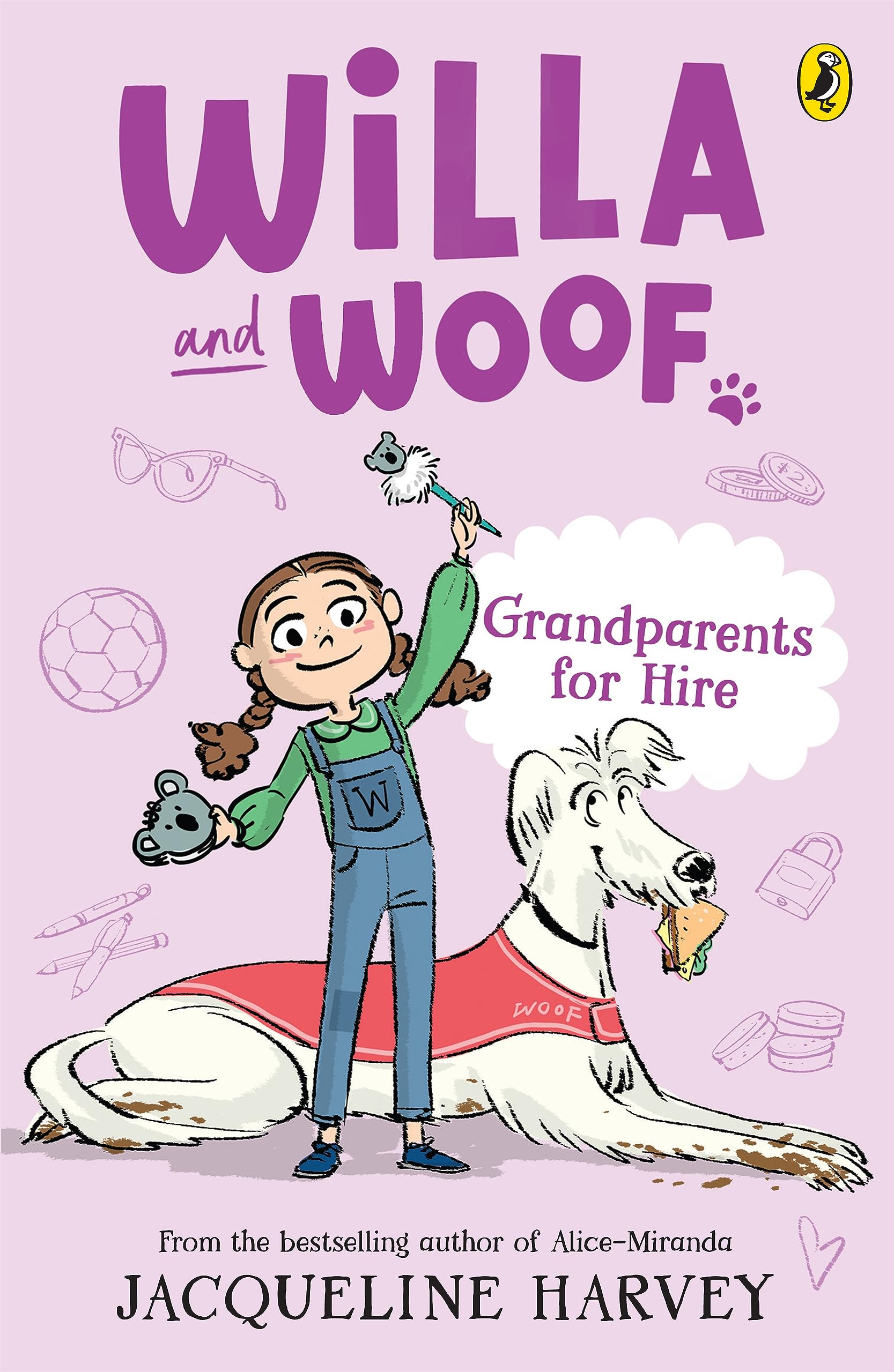 Willa and Woof 3: Grandparents for Hire by Jacqueline Harvey (Paperback Book)
