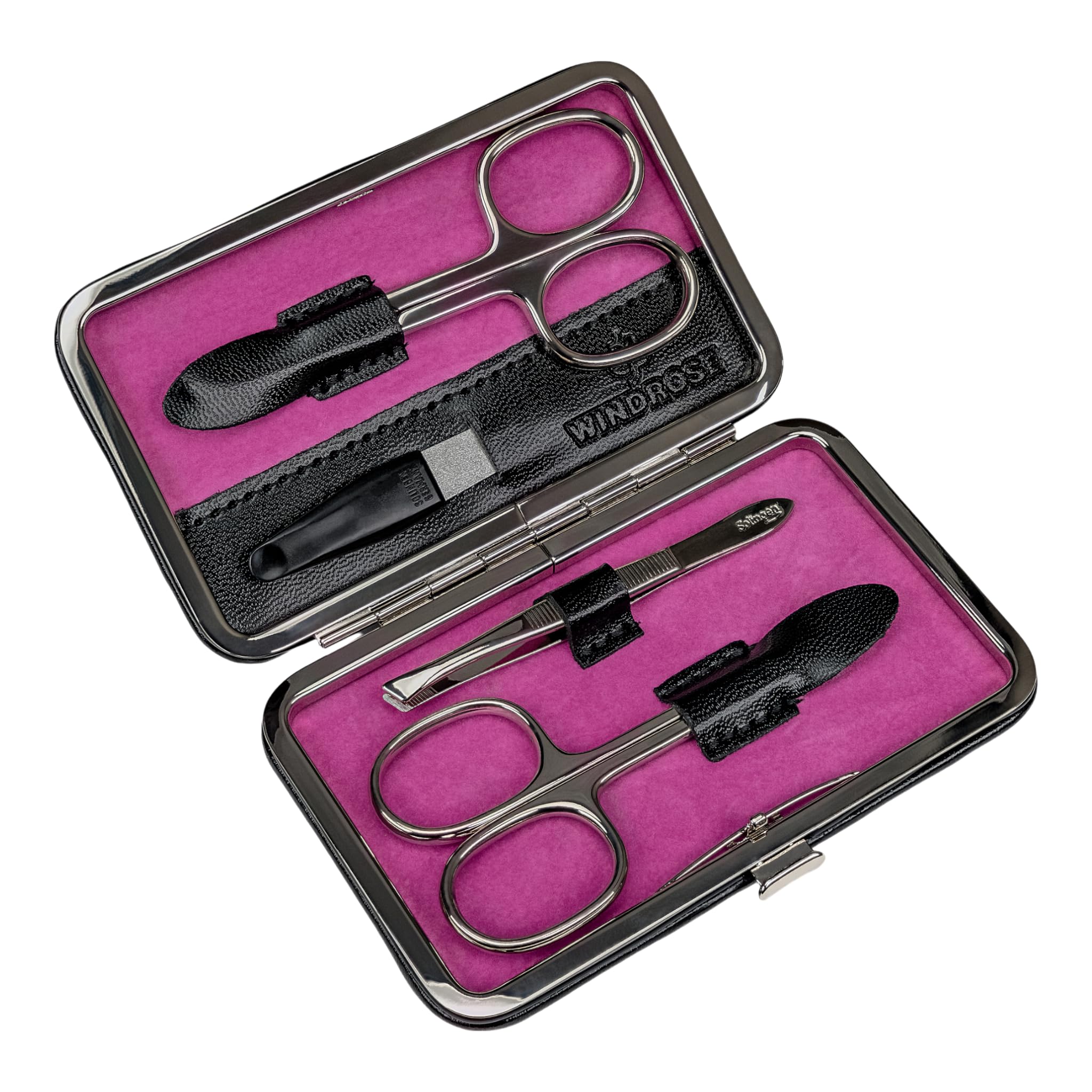 WINDROSE Merino Moda Manicure Set Black