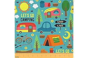 Nature-Inspired Camping Fabric for Adventurous Creations