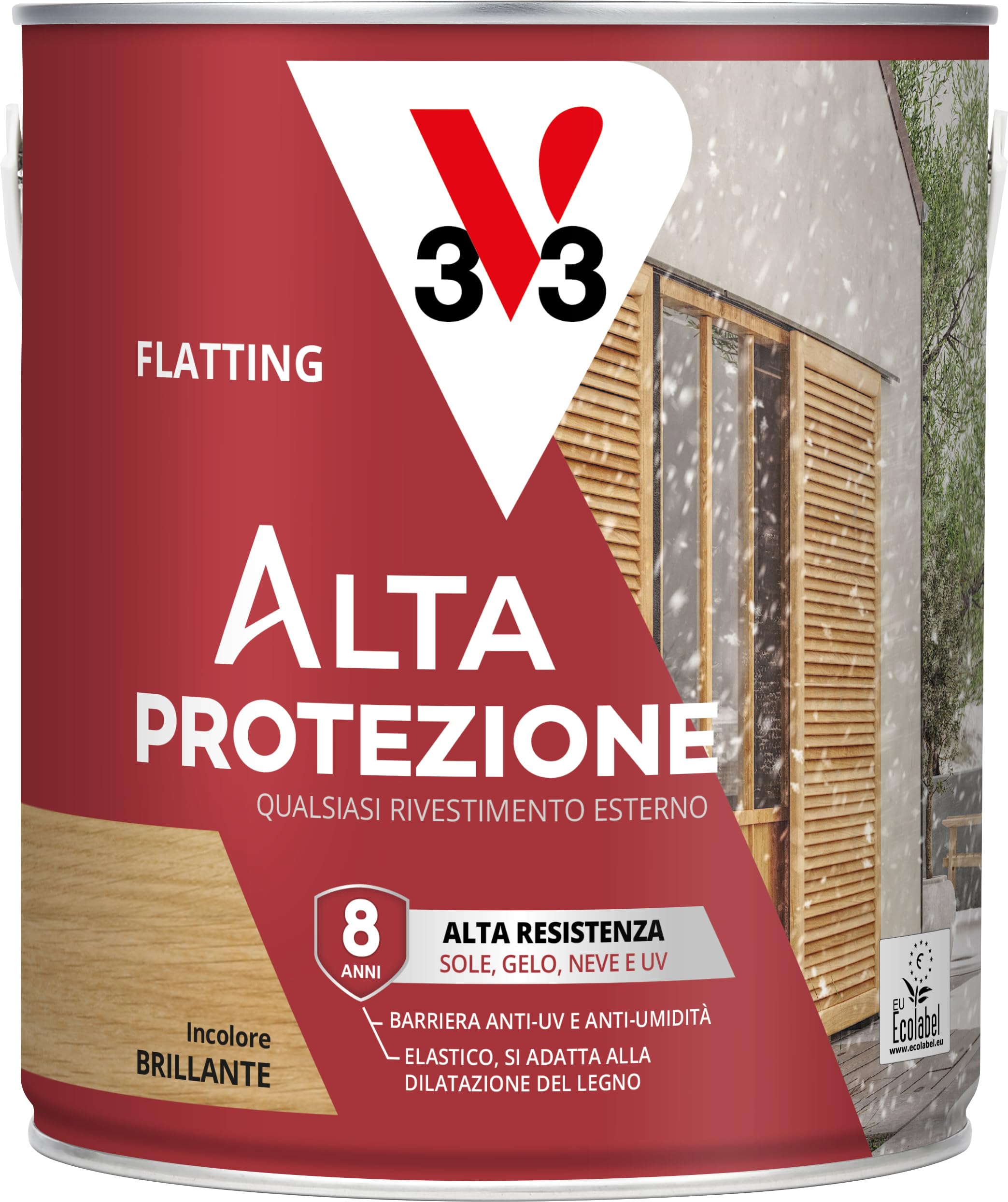 V33 Flatting Alta Protezione Incolore 2,5L
