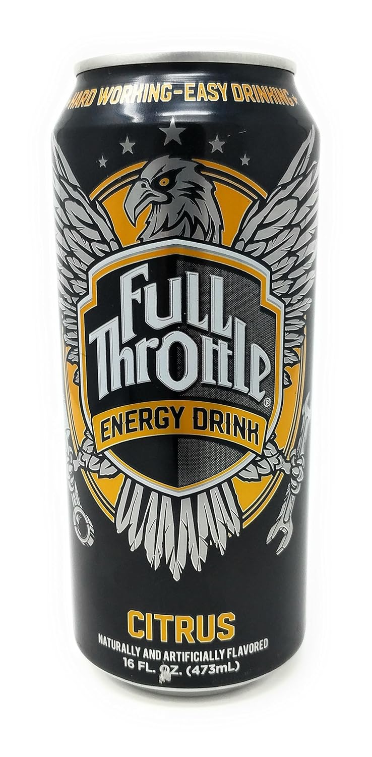 Full Throttle Citrus Energy Drink, 16 Fl Oz Can