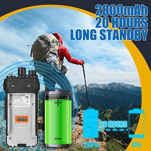 Miniatura 12 de Retevis RA87 GMRS Radio móvil, estación base de transceptor móvil de 40 W con cable, 8 canales repetidores, Chirp, reloj dual, radio bidireccional