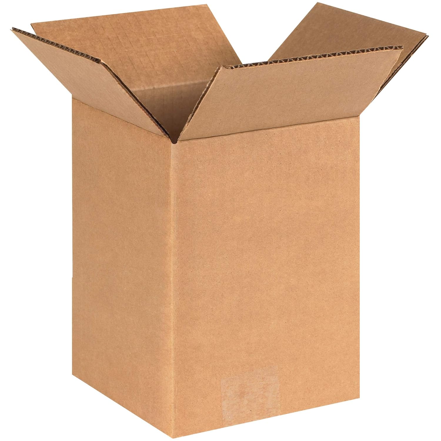 Aviditi Corrugated Cardboard Shipping and Mailing Boxes, 6" L x 6" W x 8" H, Brown/Kraft, Easy-to-Assemble, Great for Small Businesses (Pack of 25)