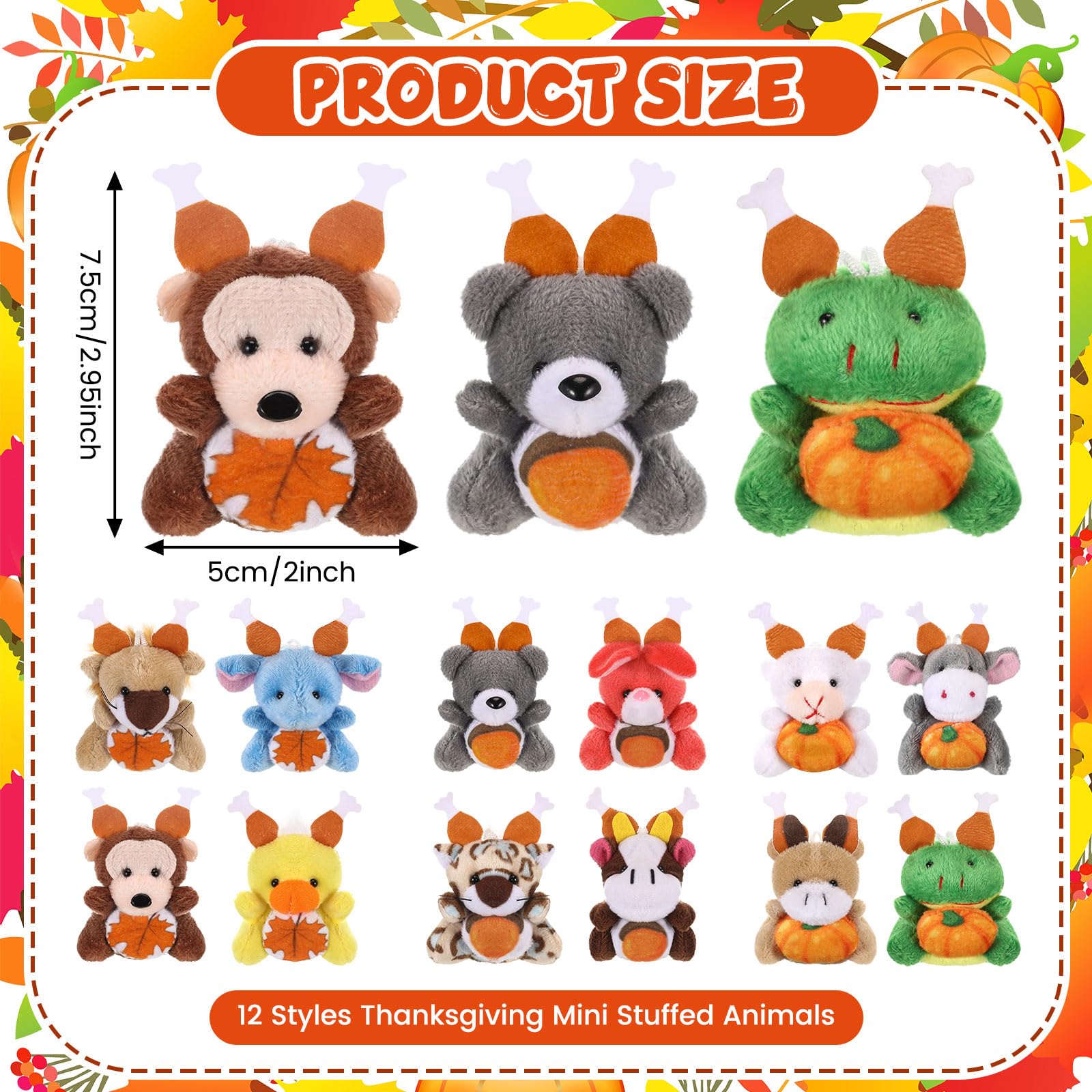 Ositos De Peluche Pequeños Mini Seenelling Mini Juguete De Peluche De  Cumpleaños Con Sombreros, Decoración De Fiesta, Animal De Peluche Para  Estudiantes, Aula, Regalos De Recompensa, Rellenos De Bolsas De Regalos (24, image size:1600x1600