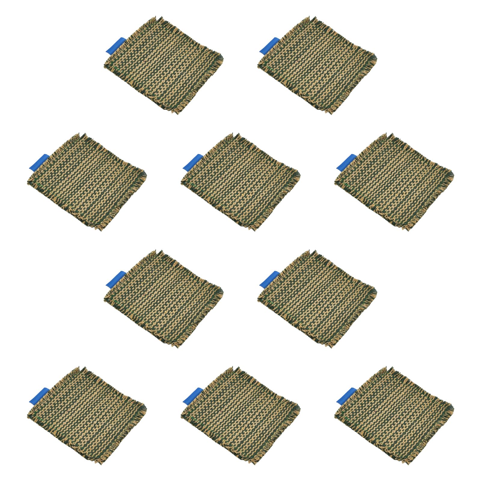 Multipurpose Cotton Woven Coasters Fringed Placemat Produced for Heat Protections and Enhancing Table Aesthetic Traditional Woven Cup Mats