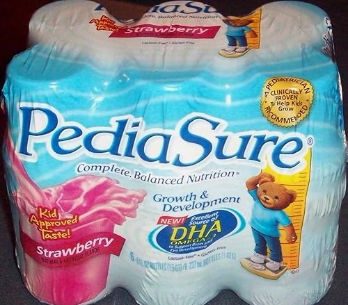 24botellas Fresa PediaSure Suplemento con DHA